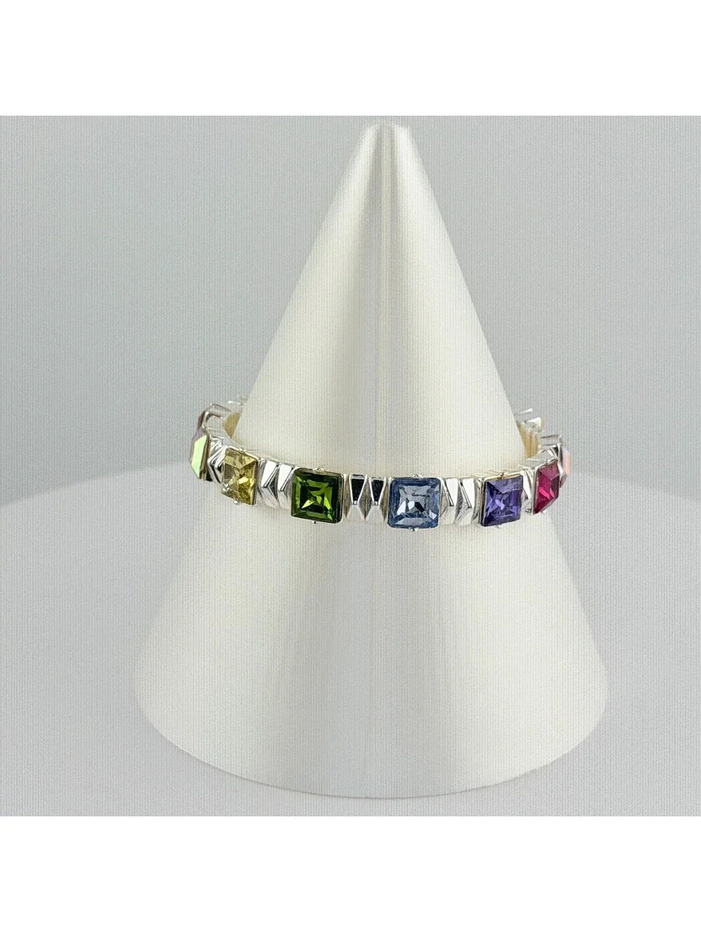 Bomb Party Single Stack Bracelet - on Silver Plating #112